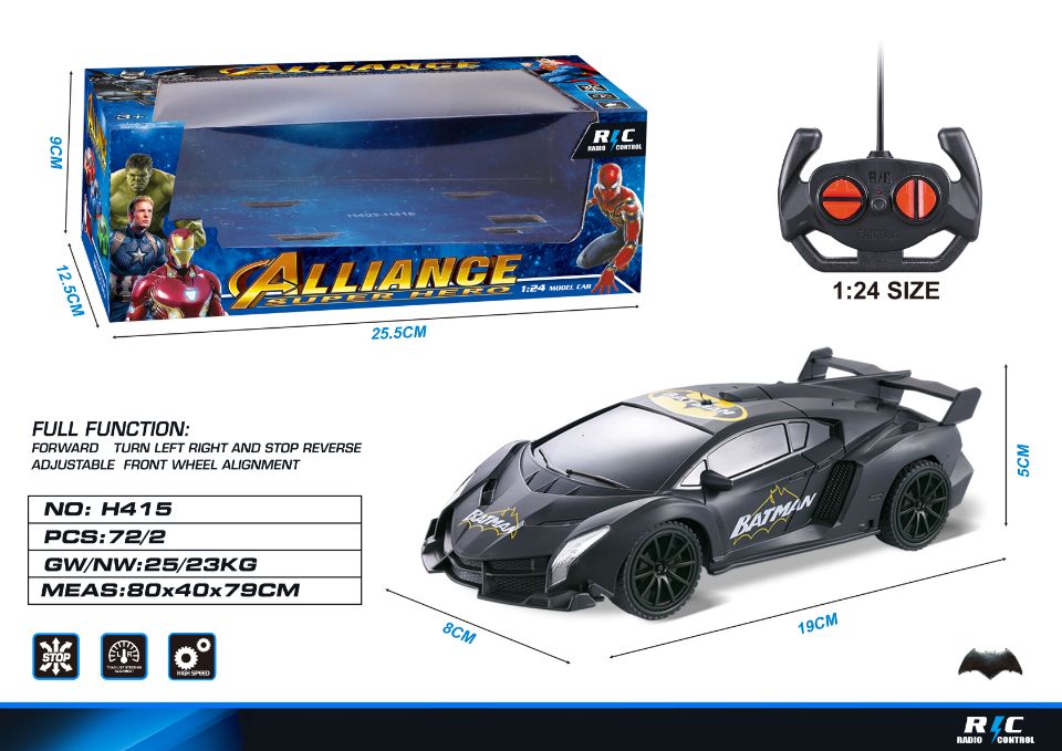 Superhero remote control car deals